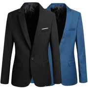Men's Tailored Slim-Fit Casual Blazer