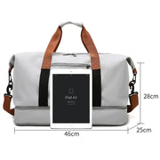 Men's Waterproof Gym Bag for Travel and Fitness