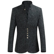 Men's Casual Slim-Fit Blazer Jacket - British Style