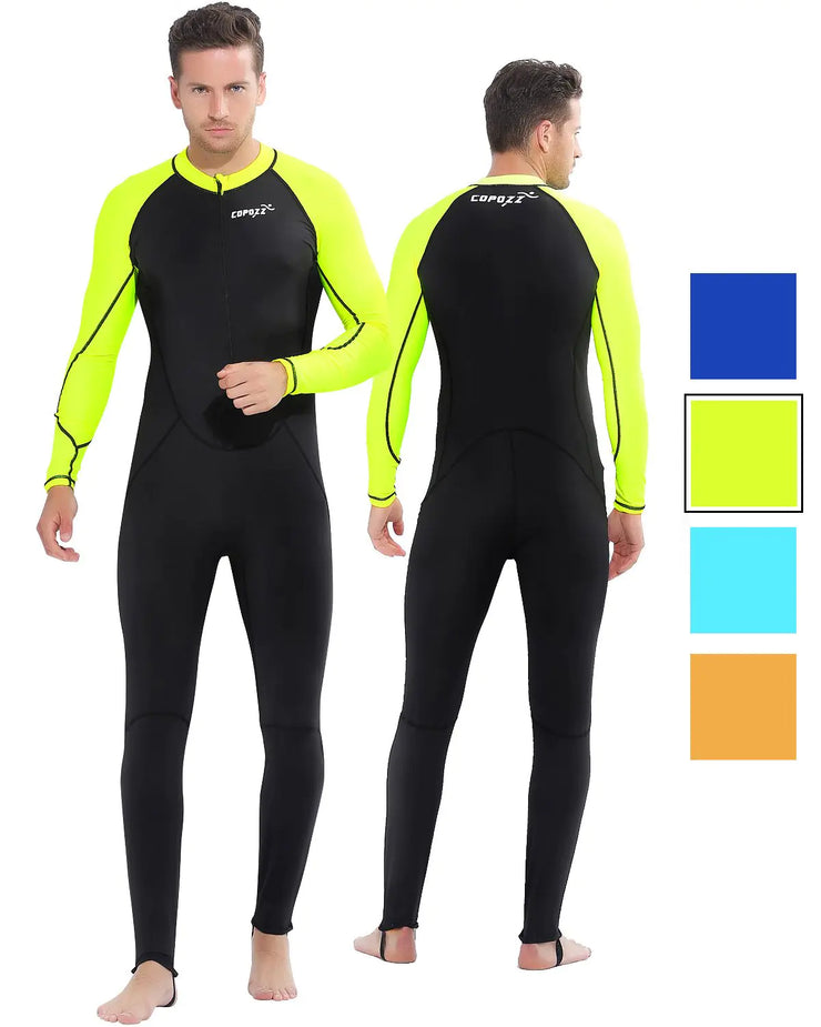 COPOZZ Diving Skin Men Women Youth Thin Wetsuit Rash Guard
