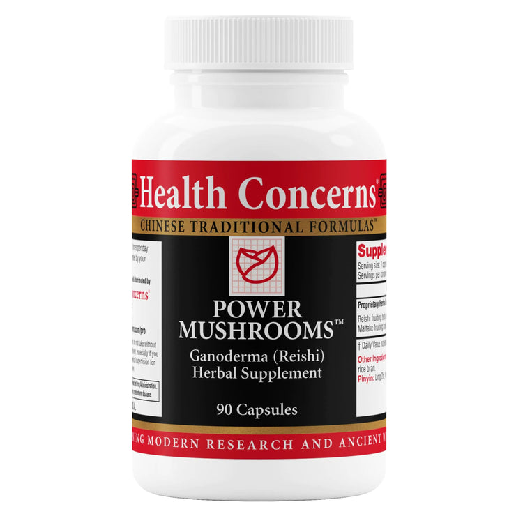 Health Concerns Power Mushrooms - Immunity System & Energy Boost Supplement - 90 Capsules
