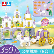 Kids' Castle Building Blocks Toy - Princess Villa Set