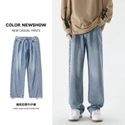 Men's Retro Loose Straight Jeans