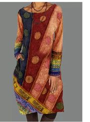 WY1662 Printed Dress - Popular Cross-Border Style