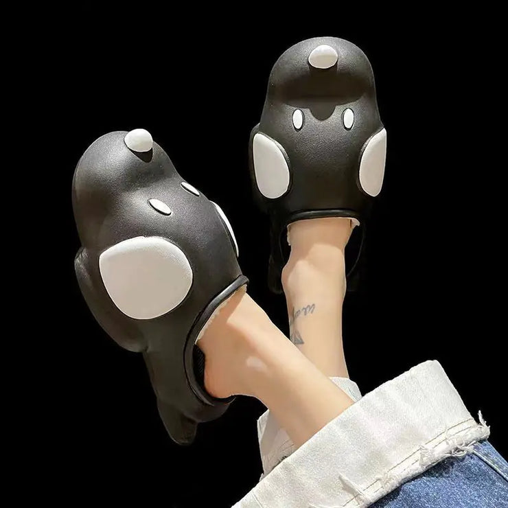 EVA Waterproof Plush Slippers for Men and Women