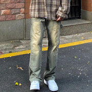 American Retro Heavy Wash Jeans