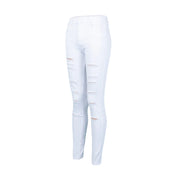 High Waist Women's Ripped Denim Skinny Jeans