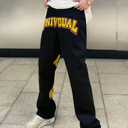 Embroidered Street Fashion Jeans for Men and Women