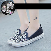 Women's Flat Loafers - Comfortable Casual Shoes