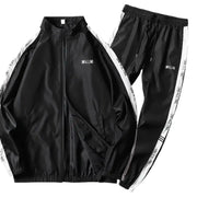 Men's Casual Long Sleeve Sports Two-Piece Suit