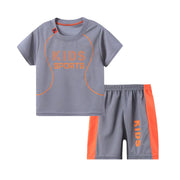 Children's Quick-Dry Basketball Set with T-Shirt & Shorts