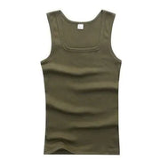 Men's Casual Cotton Vest for Gym Exercise and Comfort