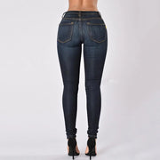 Trendy Slim Retro Ladies Street Jeans