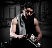 Stainless Steel Protein Shaker Bottle for Fitness