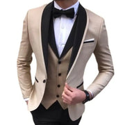 Plus Size Men's Tailored Suit 3-Piece Set