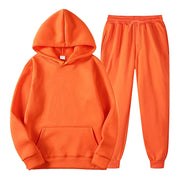 Sweat Suits for Men 2 Piece Set Sport Outfits Pullover Hoodie Sweatshirt