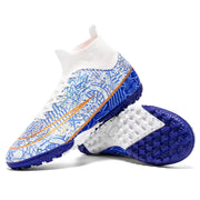 Men's High-Top Soccer Cleats for Autumn Training