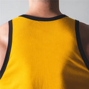 Men's Casual Cotton Gym Vest for Breathable Exercise