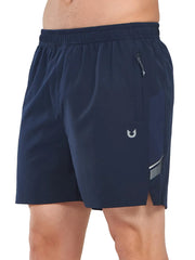 NORTHYARD Mens Athletic Running Shorts 5" Quick Dry Lightweight with Zip Pockets Gym Workout Active Navy M