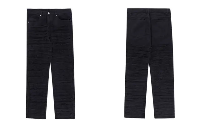 Punk Rock Gothic Loose Fit Hip-Hop Casual Jeans