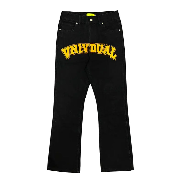 Embroidered Street Fashion Jeans for Men and Women