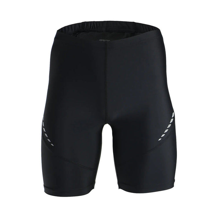 Reflective Tight Elastic Fitness Running Shorts