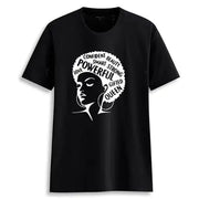 African Women's Short Sleeve Casual Cotton Shirt