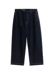 Men's Casual Loose Wide Leg Summer Jeans