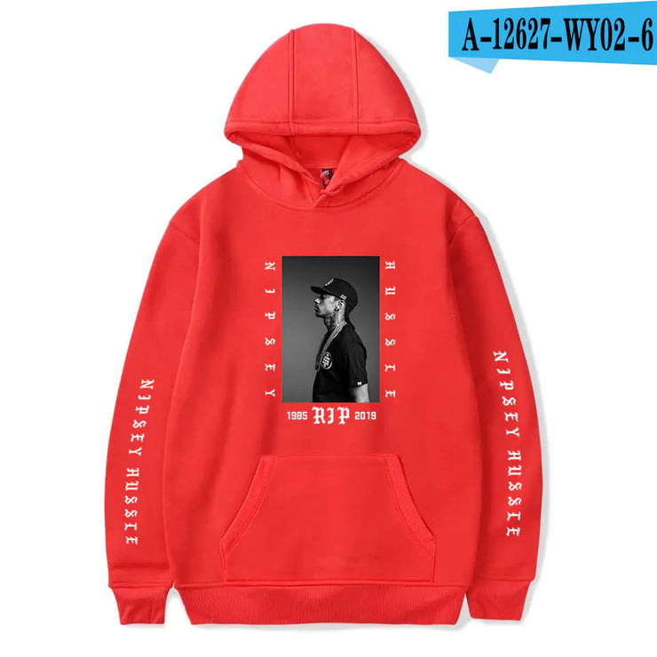 Nipsey Hussle Hoodie - Trendy Fleece Pullover