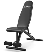 LMDEX Weight Bench workout 90 Degree Upright for Home Gym