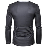 3D Printed Suit Design Men's Long Sleeve T-Shirt