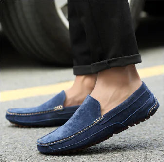 Suede Imitation Slip-On Men&