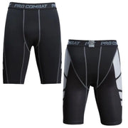 Men's Compression Leggings for Running and Gym Fitness