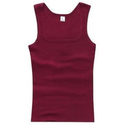 Men's Casual Cotton Vest for Gym Exercise and Comfort