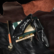 Men's Leather Penny Loafers for Business and Casual Wear