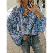 Printed Beach Casual Shirt for Work Holidays