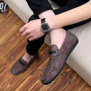 Men's Summer Casual Suede Loafers Driving Shoes