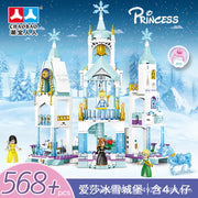 Kids' Castle Building Blocks Toy - Princess Villa Set