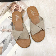 Women's Korean-Style Flat Flip-Flops Sandals