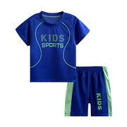 Children's Quick-Dry Basketball Set with T-Shirt & Shorts