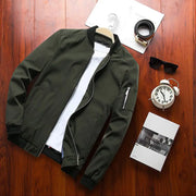 Men's Lightweight Casual Jacket - Baseball Style Outerwear