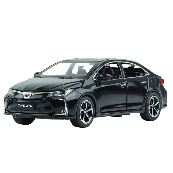 1:32 Corolla Car Model with Base - Alloy Toy Car