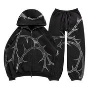 Men's 3D Printed Hoodie and Pants Set
