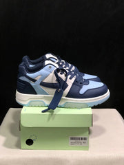 OFF-WHITE Leather Arrow Low-Top Sneakers for All