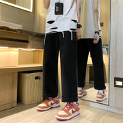 Loose Straight Wide Leg Jeans for Street Style