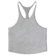 Men's Casual Cotton Vest for Gym and Exercise