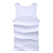 Men's Casual Cotton Vest for Gym Exercise and Comfort
