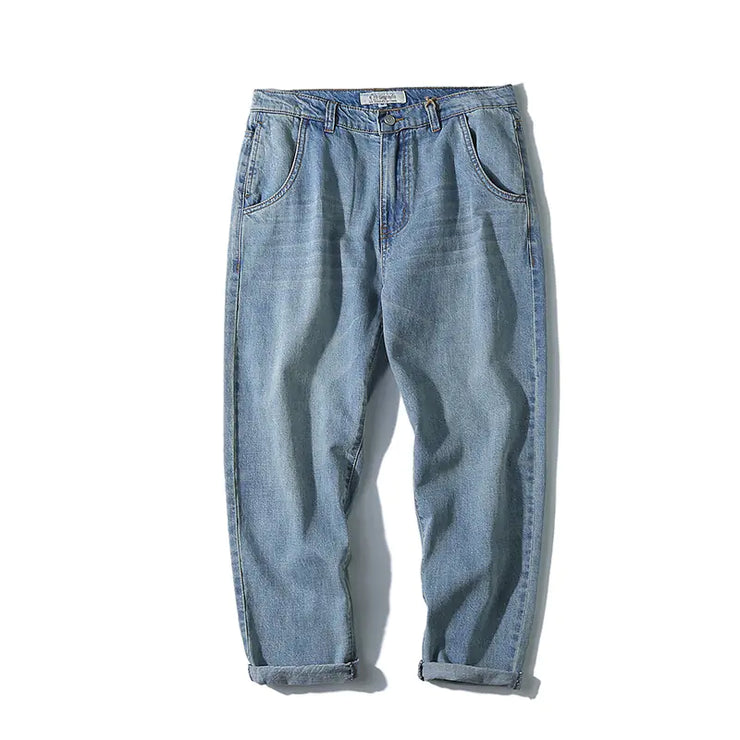 Loose Fit Straight Leg Jeans