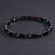 Magnetic Bracelet with Titanium Design