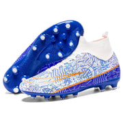 Men's High-Top Soccer Cleats for Autumn Training